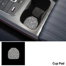 Load image into Gallery viewer, Car Steering Wheel Panel Alloy Trim Sticker Center Sticker Ring Circle Cover Auto Decoration Accessories For BYD Atto 3 Yuan Plus 2022 2023