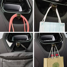 Load image into Gallery viewer, 1Pc Metal Car Hook Mounted Hooks Clip Invisible Hang Hooks Decoration Door Key Hanging Groceries Bag Home Wall