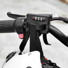 Load image into Gallery viewer, Universal Motorcycle Helmet Lock Bicycle Handlebar Lock Safe Fixed Hook Lock Anti-Theft Password Lock Outdoor For Cycling Equipment