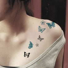 Load image into Gallery viewer, Waterproof and Sweat Resistant Disposable Tattoo Sticker Butterfly Wings Creative Tattoo Sticker for Men and Women