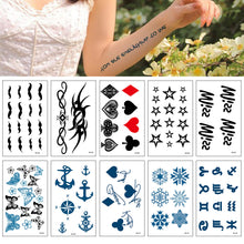 Load image into Gallery viewer, Waterproof and Sweat Resistant Disposable Tattoo Sticker Butterfly Wings Creative Tattoo Sticker for Men and Women