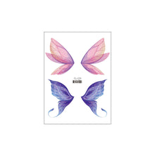 Load image into Gallery viewer, Waterproof Pink Butterfly Tattoo Sticker Dream Collection Wing Butterfly Pink Face Tattoo Sticker Summer Party