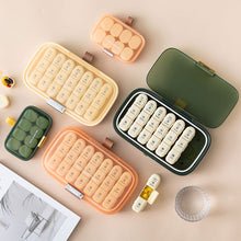 Load image into Gallery viewer, Sealed Small Medicine Box Portable Pill Packaging Box Three Meals A Week Seven Days Large Capacity Medicine Storage Box