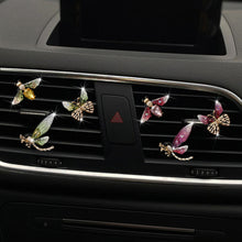 Load image into Gallery viewer, Car Perfume Clip Exquisite Butterfly Dragonfly Bee Air Conditioning Outlet Aromatherapy Decorative Clip Accessories Metal