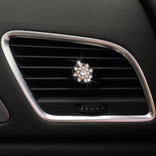 Load image into Gallery viewer, 3Pcs Car Air Conditioning Outlet Vent Perfume Clip Exquisite Interior Accessories Decoration Fragrance Rose with Diamonds for Girl Women's