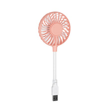 Load image into Gallery viewer, USB Input Mini Fan Office Cooling Fans Portable Summer Laptop Fan Mute Fans for Dormitory Home Student Outdoor Travel Fan