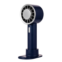 Load image into Gallery viewer, 2200mAh Portable Mini Hand Fan Semiconductor Refrigeration USB Rechargeable Cooling Fan Outdoor Handheld Fan with Base