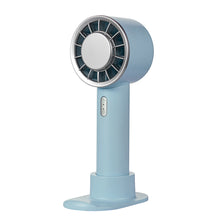 Load image into Gallery viewer, 2200mAh Portable Mini Hand Fan Semiconductor Refrigeration USB Rechargeable Cooling Fan Outdoor Handheld Fan with Base