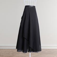 Load image into Gallery viewer, Tie Up Ballet Skirt Long Chiffon Dance Skirt Fairy Chiffon Long Ballet Tutu Dress Dance Costumes Dress