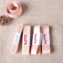 Load image into Gallery viewer, Woman Satin Canvas Ballet Pointe Shoes Bandage For Ballerina Dancing