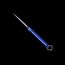 Load image into Gallery viewer, Multi-Purpose Titanium Outdoor EDC Portable Toothpick Bottle Fruit Fork Camping Tool Toothpick Tube Is More Durable Than Floss