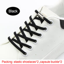 Load image into Gallery viewer, 1Pair Elastic Lazy Shoelaces No Tie Shoe Laces Sneakers Flats Shoelaces Quick Shoelace Fit All Shoes