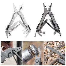 Load image into Gallery viewer, EDC Outdoor Multi Tool Pliers Folding Pliers Camping Survival Folding Knife Butterfly Knife Tactical Pliers Cable Wire Cutter