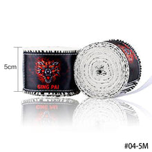 Load image into Gallery viewer, 3M 5M Cotton MMA / Kickboxing Hand Wraps Muay Thai Boxing Glove Hand Protectors Punch Boxing Bandage
