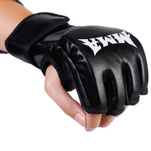 Load image into Gallery viewer, Thick Boxing Gloves MMA Gloves Half finger Sanda Taekwondo Fight MMA Sandbag Gloves Training Equipment