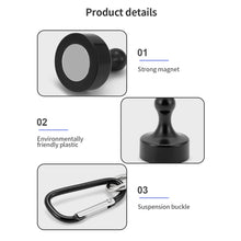 Load image into Gallery viewer, Outdoor Strong Magnet Hooks Tent Canopy Fixer Carabiner Camping Light Hanging Mountaineering Buckle Camping Accessories