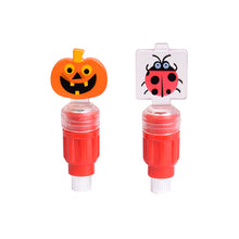 Load image into Gallery viewer, Bicycle Valve Core Light Children's Bicycle Balance Car Dazzle Riding Pumpkin Ladybug Light Holiday Atmosphere Intelligent Induction Air Nozzle Light