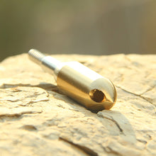Load image into Gallery viewer, 1PC DIY Brass Honking Practice Arrow Through Cloud Arrow Alarm Signal Whistle Arrowhead Archery Hunting Training Equipment Copper Compound Bow Shooting Accessories