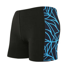 Load image into Gallery viewer, Men Boxer Trunks Print Milk Silk Swimming Trunks Hot Spring Holiday Beach Water Sports Slim Shorts Boxing Quick Dry Pants One Size