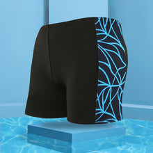 Load image into Gallery viewer, Men Boxer Trunks Print Milk Silk Swimming Trunks Hot Spring Holiday Beach Water Sports Slim Shorts Boxing Quick Dry Pants One Size