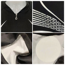 Load image into Gallery viewer, Women Professional Swimsuit One-Piece Flat Corner Sports Swimsuit With Zipper Comfortable Conservative Hide The Flesh And Lean Hot Spring Water On Sports Equipment