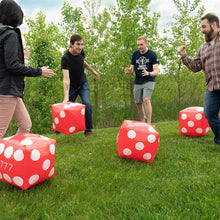 Load image into Gallery viewer, 35CM Large Water Inflatable Dice Toys Outdoor Pool Beach Party Supplies Parent-Child Entertainment Interactive Toys Bar KTV Atmosphere Props