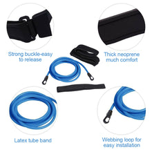 Load image into Gallery viewer, 6MM*10MM*4M 30Pounds Swimming Training Belt Set Swimming Resistance Special Strength Training Equipment Elastic Rope Accessories