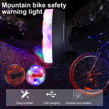 Load image into Gallery viewer, Dazzle Bike Taillight Outdoor Night Riding USB Charging Safety Warning Light IPX-5 Class Waterproof Highlighting Riding Accessories