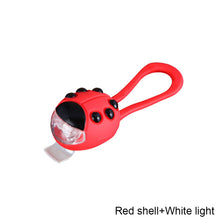 Load image into Gallery viewer, Children's Bicycle Simulation Ladybug Light Cute Cartoon Modeling Waterproof Led Warning Light Balancing Car Scooter Accessories