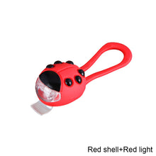 Load image into Gallery viewer, Children's Bicycle Simulation Ladybug Light Cute Cartoon Modeling Waterproof Led Warning Light Balancing Car Scooter Accessories