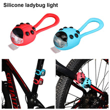Load image into Gallery viewer, Children's Bicycle Simulation Ladybug Light Cute Cartoon Modeling Waterproof Led Warning Light Balancing Car Scooter Accessories