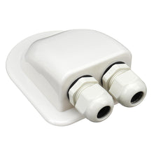 Load image into Gallery viewer, Single/Double Holes Caravan Solar Car Junction Box Roof Wire Entry Solar Cable Motorhome Junction Box RV Caravan Accessories Camper Accessories