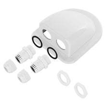Load image into Gallery viewer, Single/Double Holes Caravan Solar Car Junction Box Roof Wire Entry Solar Cable Motorhome Junction Box RV Caravan Accessories Camper Accessories