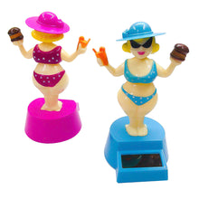 Load image into Gallery viewer, Solar Shaking Head Swinging Hawaii Girls Car Interior Decoration Creative Dancing Doll Car Ornament Solar Power Toy Car-styling