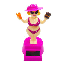Load image into Gallery viewer, Solar Shaking Head Swinging Hawaii Girls Car Interior Decoration Creative Dancing Doll Car Ornament Solar Power Toy Car-styling