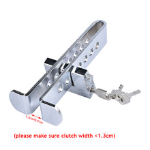 Load image into Gallery viewer, Universal Stainless Steel Auto Car Brake Clutch Pedal Lock Solid Anti-Theft Strong Security For Car Truck Throttle Accelerator