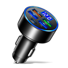Load image into Gallery viewer, 250W 4 Port USB Car Charger Type C PD Fast Charging Adapter for Huawei OPPO Oneplus iPhone 14 Pro Max 13 12 11 Mini XS
