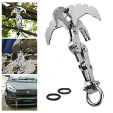 Load image into Gallery viewer, Multifunctional Stainless Steel Outdoor Rock Climbing Rescue Claw Folding Gravity Grab Hook Mountaineering EDC Survival Tool