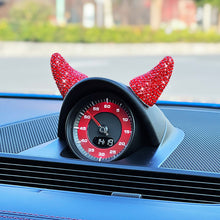 Load image into Gallery viewer, 2Pcs Car Decoration Creative Diamond Devil Horns Stickers For Mini Coopers Jcw One F54 F55 F56 F60 R55 R60 R61 R56 Car Accessories Car Styling