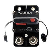 Load image into Gallery viewer, Waterproof Car Boat Auto AMP Circuit Breaker Fuse Reset DC 12-48V 30A 40A 50A 60A 70A 80A 100A 120A 150A 200A 250A 300A