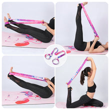 Load image into Gallery viewer, Adjustable Yoga Mat Strap Belt Sports Sling Shoulder Carry Strap Belt Exercise Stretch Fitness Equiment Elastic Yoga Belt Hot