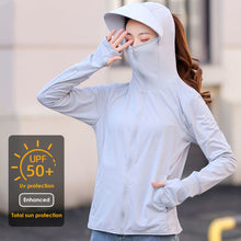 Load image into Gallery viewer, UPF 50+ Woman Sun-Protective Clothing Hiking Anti UV Windbreaker Breathable Quick Dry Camping Jacket Outdoor Sports Coats