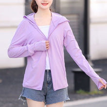 Load image into Gallery viewer, UPF 50+ Woman Sun-Protective Clothing Hiking Anti UV Windbreaker Breathable Quick Dry Camping Jacket Outdoor Sports Coats