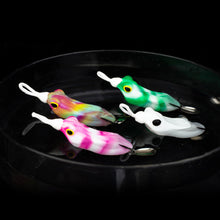 Load image into Gallery viewer, Frog Lure 6.5cm 14.5g/5cm 10g Silicone Fishing Baits Floating Souple Spinnerbait Spoon Soft Swimbaits Snakehead Bait Decoys Frog Fishing Lures