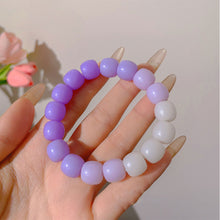 Load image into Gallery viewer, Colorful Beaded Bracelet Fashion Simple Adjustable Elastic Rope Beaded Bracelet Hand Jewelry Accessory