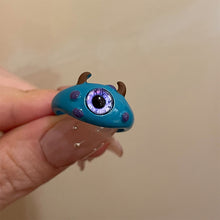 Load image into Gallery viewer, Funny Cute Meow Monster Ring Fashionable Personalized Opening Adjustable Alloy Ring Jewelry Accessory