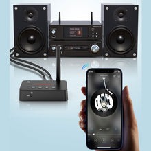 Load image into Gallery viewer, Bluetooth 5.1 Audio Adapter Old-Fashioned Audio Power Amplifier Bluetooth Receiver NFC Two-In-One