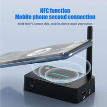 Load image into Gallery viewer, Bluetooth 5.1 Audio Adapter Old-Fashioned Audio Power Amplifier Bluetooth Receiver NFC Two-In-One