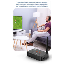 Load image into Gallery viewer, Bluetooth 5.1 Audio Adapter Old-Fashioned Audio Power Amplifier Bluetooth Receiver NFC Two-In-One