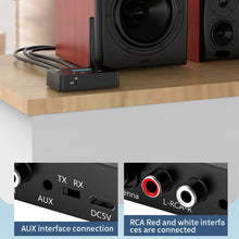 Load image into Gallery viewer, Bluetooth 5.1 Audio Adapter Old-Fashioned Audio Power Amplifier Bluetooth Receiver NFC Two-In-One